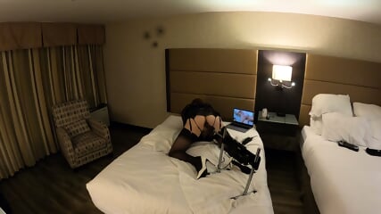 Hotel anal whore with cummies down the hatch