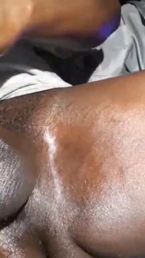 Oiled Wanking My BBC Massive Loud Cumshot