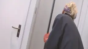 Better in the Bath Scene-3_blonde Cleaning Girl Enjoys Fucking in the Bathroom While She Works