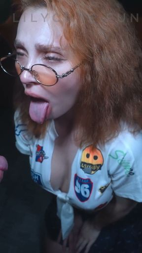 POV: Busty Redhead Bartender Closed the Bar Just for Me