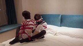 Crossdresser Couple Bondage