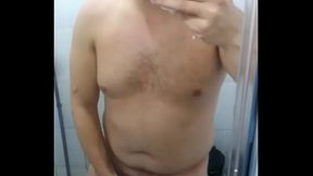 hora de tomar banho