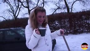This Blonde Chick Knows How to Handle a Big Cock in Her Mouth