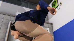 [JUJUTSU KAISEN] Nobara Kugisaki fucked in toilet 3D HENTAI