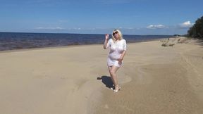 golden rain 96 - piss on beach