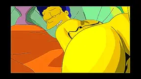 Marge Simpson Seduces Homer in Steamy Springfield Tryst