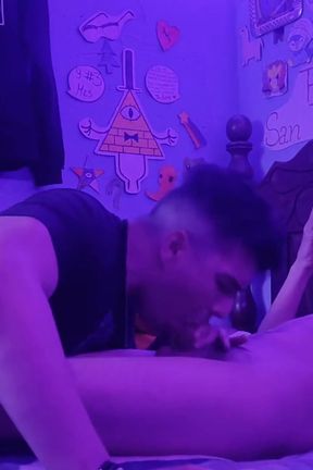 Sucking My Stepfather's Straight Stepson