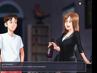 Hot Teacher Finally Takes the Biggest Shlong - Summertime Saga (Dubbed)