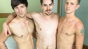 Tyler, Scotty & Jack Bareback In Pittsburgh - JasonSparksLive