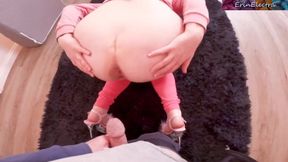 Group workout session with stepmom turns into dirty ass to mouth fucking and anal creampie