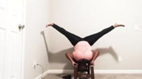 Tiny Human Watches Sexy Giantess do Yoga POV V1