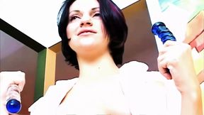 Naudia Nyce Double-stuffs Her Greedy Pussy with Two Massive Toys