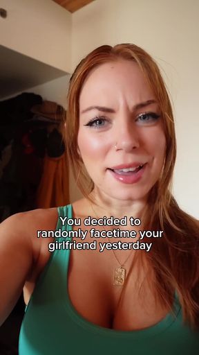 Cheating wife plays with her friend as boyfriend watches helplessly