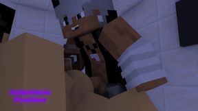 Straight friends destroyed by fiery Jenny mod big cock raw gay Minecraft