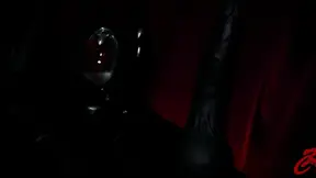 Thick-titted latex skank gets extreme pillory hammer training