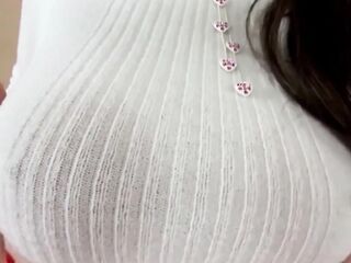 Brunette hair Chick Wet in Leaking Cum Loads