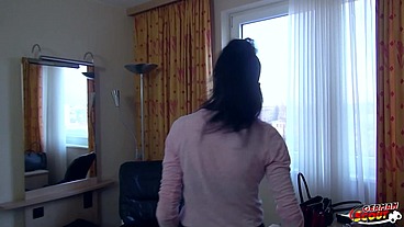 German Scout - Skinny MILF Stella-Star Seduce to Fuck and Facial by Stranger
