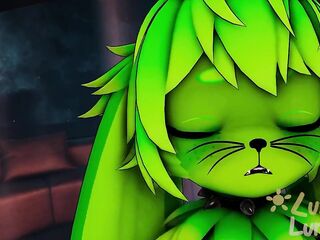 POV Concupiscent Slavemaster Femboy Alien Bunny Makes U Suck His Knotty Ramrod...