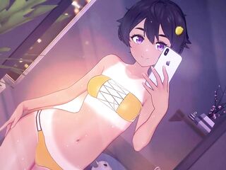 Yakishio Lemon impregnated by unsightly bastard grand-daddy