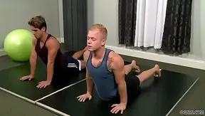 Flex Fuck: Hot Yogi Twinks Heat Up the Studio Floor – 18+