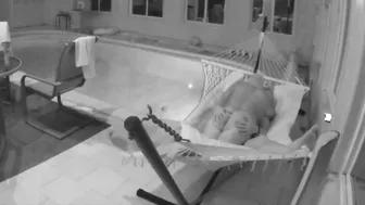 Hairy Bear Daddy and Young Hunk Play with Toys by the Pool