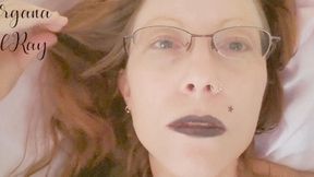 Mean Finger Biting In Black Lipstick Two mp4