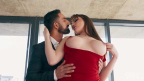 Unveil a brunette's hidden passion in a steamy indoor encounter