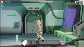 Fuckerman Deep Space fucked by monster cock Mom threesome cumshot compilation