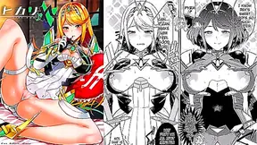 Luscious Gamers Tempt Warriors in Hot Xenoblade Hentai Encounter