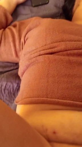 My Friend From the Countryside Talks to Her Boyfriend While I Fuck Her, She's a Real Slut