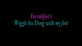 Wiggle his Dong with my feet