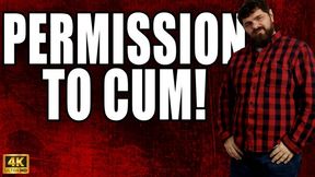 Permission To Cum - JOI | CEI - 4k UHD 2160p - KingMarti - MOV