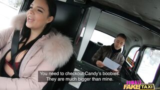 Female Fake Taxi Huge Breasted Sofia Lee Getting her Booty Boned Showing