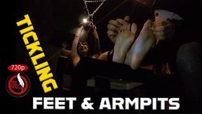 Tickle Chair for Jane! Intense Tickling Bondage Domination: Feet and Armpits Tickle 720p