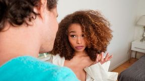 Only Teen Blowjobs featuring Cecilia Lion's curly hair sex
