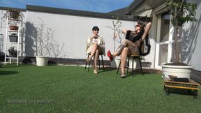 LILY DUPONT : PONY PLAY AND BALLBUSTING