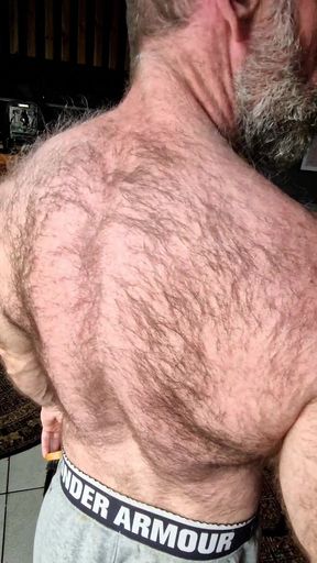 Hairy Muscle Back