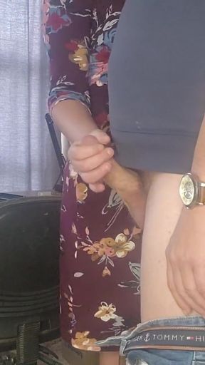 Jaw-dropping moment from &quot;Stepsis jerking me off cause she lost a bet&quot;