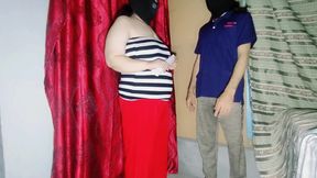 MUSLIM BBW HAD ANAL SEX WITH OFFICE ATTENDANT FOR METER CONNECTION