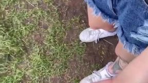 Petite British cumslut takes HUGE facials! (Jade Vow)