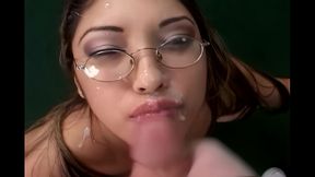 nautica sucks a cock in pov
