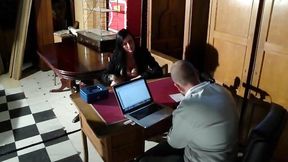 Fine-looking Rosa at blowjob trailer