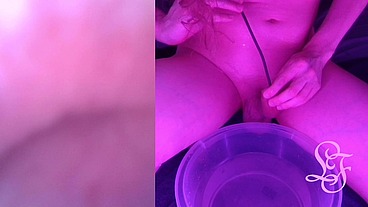 Inflating and fucking my Dick with Endoscope - Full Video