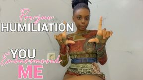 Pre-Jac Humiliation : You Embarrassed Me Jizzer
