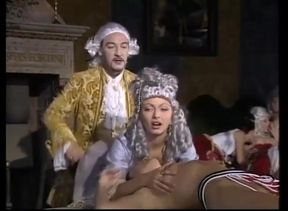 Depraved habits and orgies in the XVIII century