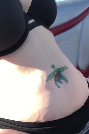 Belly Worship on a Boat