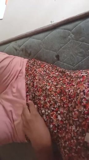 She Plays Her Excited Pussy Well Her Well Excited with in Musterbation in Bath room with bog boobs