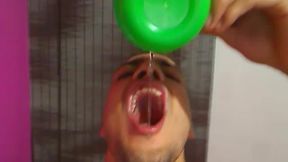 playing with my toy in my ass