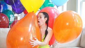 RARE Helium Q24 Balloon Popping