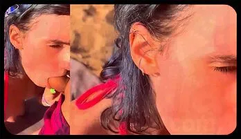 Beach Blowout: 18-Year-Old Girl's Public Blowjob Best compilation